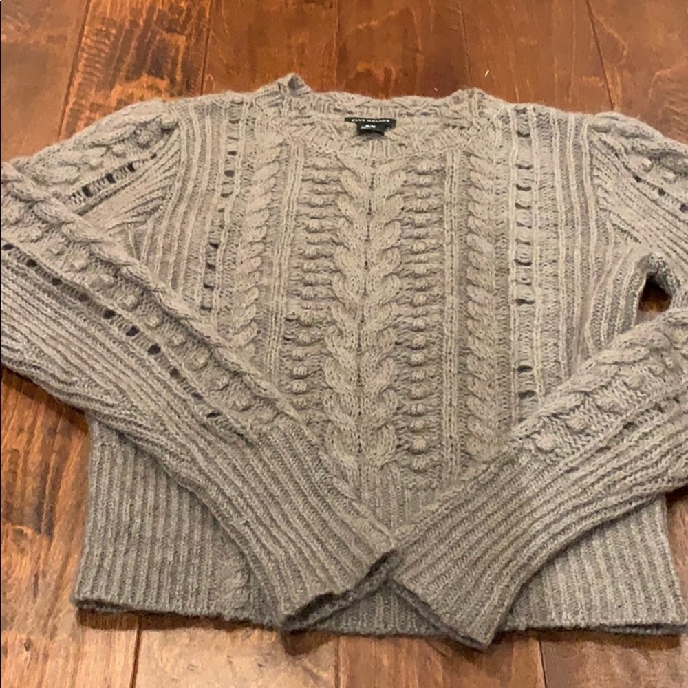 Cozy sweater.